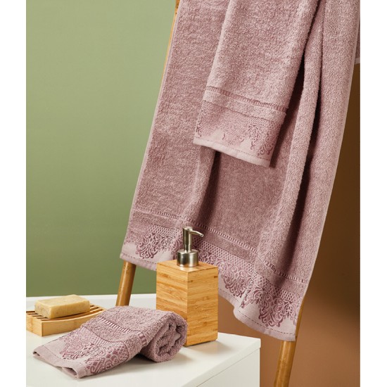 Πετσέτες Σετ Bath Towels T084-3 Cotton White Egg 3Τεμ Πετσέτες Σετ Bath Towels T084-3 Cotton White Egg 3Τεμ