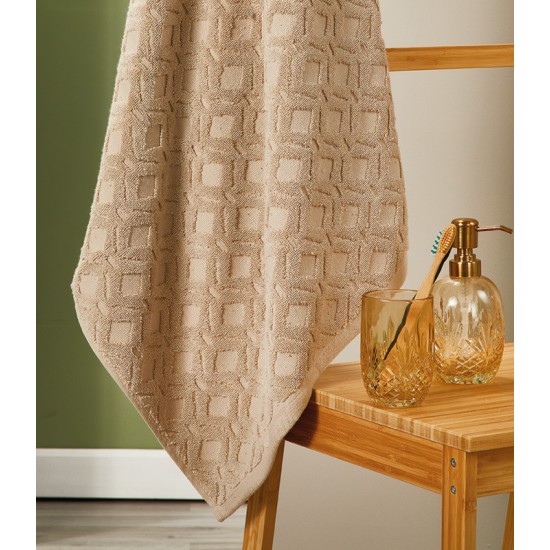 Πετσέτες Σετ Bath Towels T085-2 Cotton White Egg 3Τεμ Πετσέτες Σετ Bath Towels T085-2 Cotton White Egg 3Τεμ