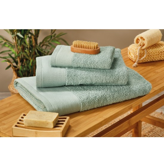 Πετσέτες Σετ Bath Towels Iris Cotton White Egg 3Τεμ