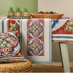 Τραπεζομάντηλο Z140-1 Στόφα White Egg (140x180) 1Τεμ