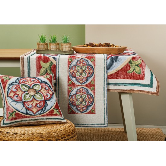 Τραπεζομάντηλο Z140-1 Στόφα White Egg (140x180) 1Τεμ