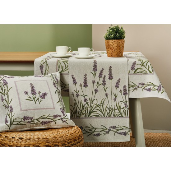 Τραπεζομάντηλο Z143 Στόφα White Egg (140x260) 1Τεμ