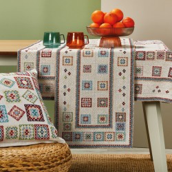 Τραπεζομάντηλο Z145 Στόφα White Egg (160x200) 1Τεμ