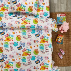 Κουβερλί Παιδικό Μονό Σετ kids C098 Cotton White Egg (160x240) 2Τεμ Κουβερλί Παιδικό Μονό Σετ kids C098 Cotton White Egg (160x240) 2Τεμ