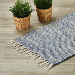 Χαλάκι ΠΑΤ62-2 Blue Cotton White Egg (50x80) 1Τεμ Χαλάκι ΠΑΤ62-2 Blue Cotton White Egg (50x80) 1Τεμ