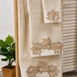 Πετσέτες Σετ T091 Cotton White Egg 3Τεμ