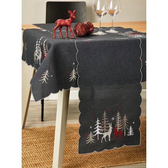 Καρέ Χριστουγεννιάτικο Christmas Time XR62-1 White Egg (85x85) 1Τεμ