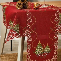 Τραβέρσα Χριστουγεννιάτικη Christmas Time XR63 White Egg (40x175) 1Τεμ