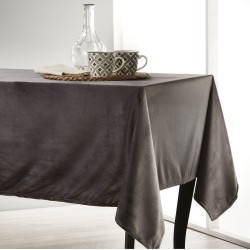 Τραπεζομάντηλο Βελούδινο Z 022/4 Grey White Egg (140x280) 1Τεμ