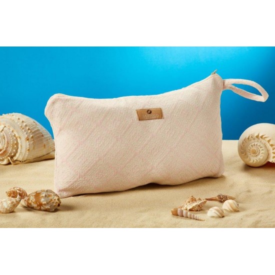 Νεσεσέρ Παραλίας Με Φερμουάρ Z/141-4 White Egg (35x20x5) 1Τεμ