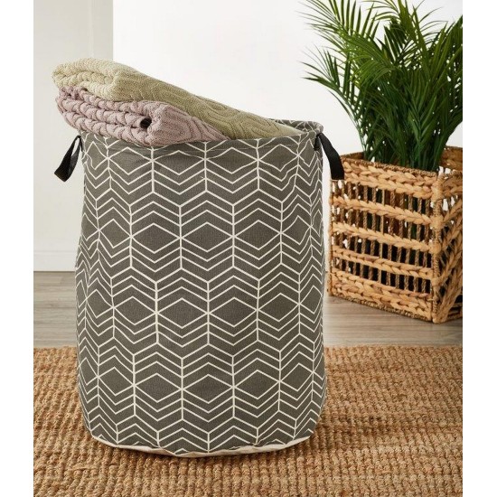 Καλάθι Απλύτων-Αποθήκευσης KA017-10 Cotton White Egg (40x40x45) 1Τεμ