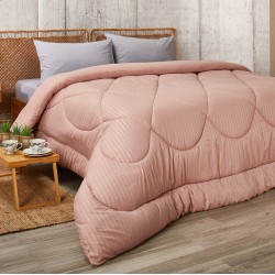 Πάπλωμα Υπέρδιπλο ΠΑΠ100-1 Salmon Micro White Egg (220x240) 1Τεμ