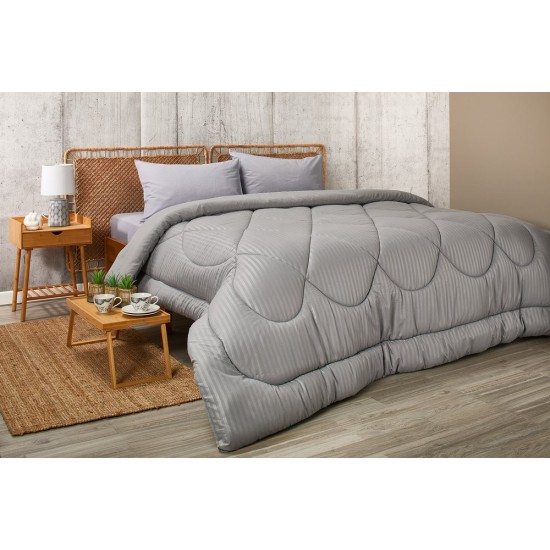 Πάπλωμα Μονό ΠΑΠ100-2 Grey Micro White Egg (160x240) 1Τεμ Πάπλωμα Μονό ΠΑΠ100-2 Grey Micro White Egg (160x240) 1Τεμ