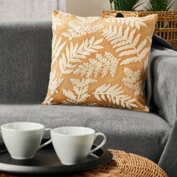 Διακοσμητική Μαξιλαροθήκη D0160-4 Terracotta Velour White Egg (45x45) 1Τεμ