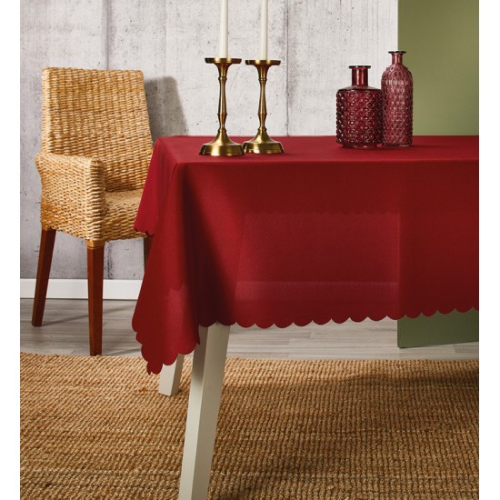 Τραπεζομάντηλο Αλέκιαστο Z135-4 White Egg (140x140) 1Τεμ