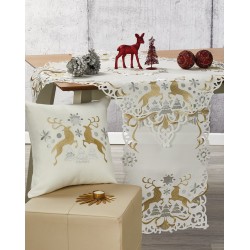 Καρέ Χριστουγεννιάτικο Christmas XR42-2 White Egg (85x85) 1Τεμ