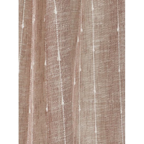 Κουρτίνα Με Τρουκς K0134-1 Salmon White Egg (270Πx280Υ) 1Τεμ