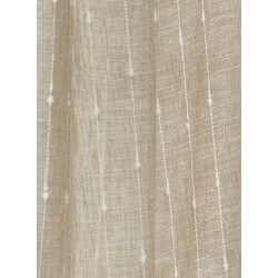 Κουρτίνα Με Τρουκς K0134-4 Beige White Egg (270Πx280Υ) 1Τεμ