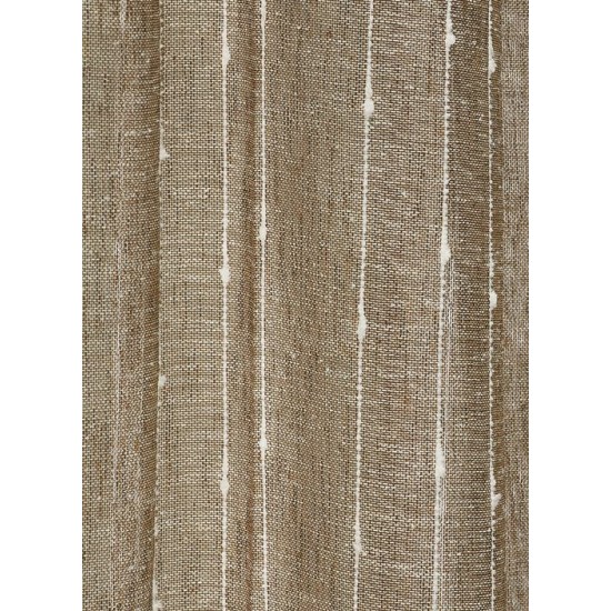 Κουρτίνα Με Τρουκς K0134-6 Coffee White Egg (270Πx280Υ) 1Τεμ