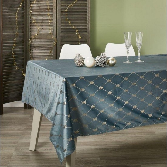 Τραπεζομάντηλο Βελούδινο Ζ023-2 Grey White Egg (140x220) 1Τεμ Τραπεζομάντηλο Βελούδινο Ζ023-2 Grey White Egg (140x220) 1Τεμ