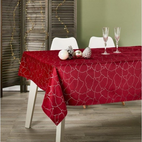 Τραπεζομάντηλο Βελούδινο Ζ024-1 Bordo White Egg (140x180) 1Τεμ Τραπεζομάντηλο Βελούδινο Ζ024-1 Bordo White Egg (140x180) 1Τεμ