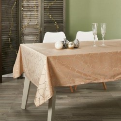 Τραπεζομάντηλο Βελούδινο Ζ024-4 Beige White Egg (140x180) 1Τεμ