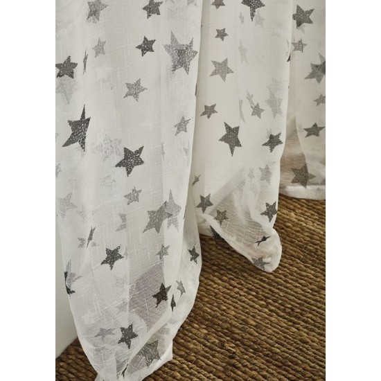 Κουρτίνα Με Τρέσα Παιδική K072-3 White Egg (260Πx280Υ) 1Τεμ