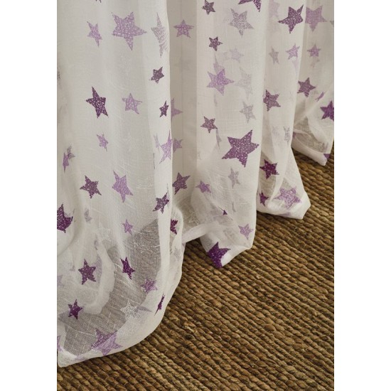 Κουρτίνα Με Τρέσα Παιδική K072-7 White Egg (260Πx280Υ) 1Τεμ