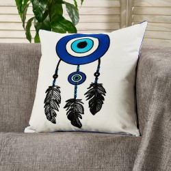 Διακοσμητική Μαξιλαροθήκη D0308 Cotton White Egg (45x45) 1Τεμ