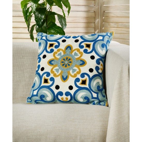 Διακοσμητική Μαξιλαροθήκη D0312 Cotton White Egg (45x45) 1Τεμ