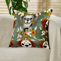 Διακοσμητική Μαξιλαροθήκη D0314 Cotton White Egg (45x45) 1Τεμ