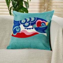 Διακοσμητική Μαξιλαροθήκη D0315 Cotton White Egg (45x45) 1Τεμ