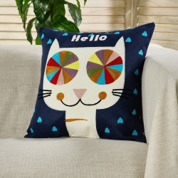 Διακοσμητική Μαξιλαροθήκη D0319 Cotton White Egg (45x45) 1Τεμ