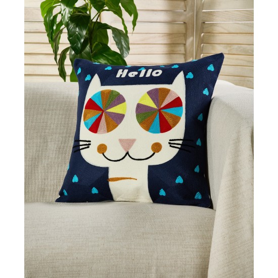 Διακοσμητική Μαξιλαροθήκη D0319 Cotton White Egg (45x45) 1Τεμ