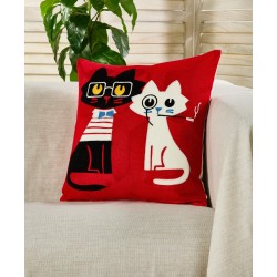 Διακοσμητική Μαξιλαροθήκη D0321 Cotton White Egg (45x45) 1Τεμ