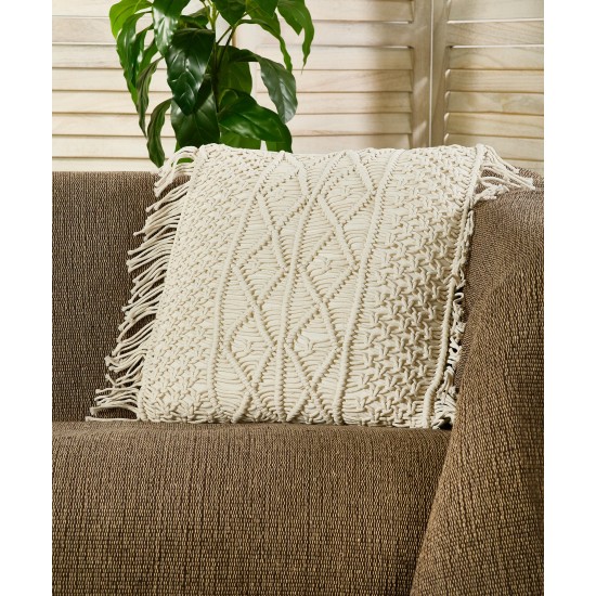 Διακοσμητική Μαξιλαροθήκη D0325 Cotton White Egg (45x45) 1Τεμ