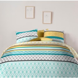 Σεντόνια Μονά Σετ BA163 Polycotton White Egg (110x200+35 ) Με Λάστιχο 3Τεμ