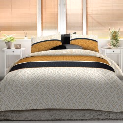 Σεντόνια Μονά Σετ BA164 Polycotton White Egg (110x200+35 ) Με Λάστιχο 3Τεμ