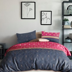 Σεντόνια Μονά Σετ BA168 Polycotton White Egg (110x200+35 ) Με Λάστιχο 3Τεμ
