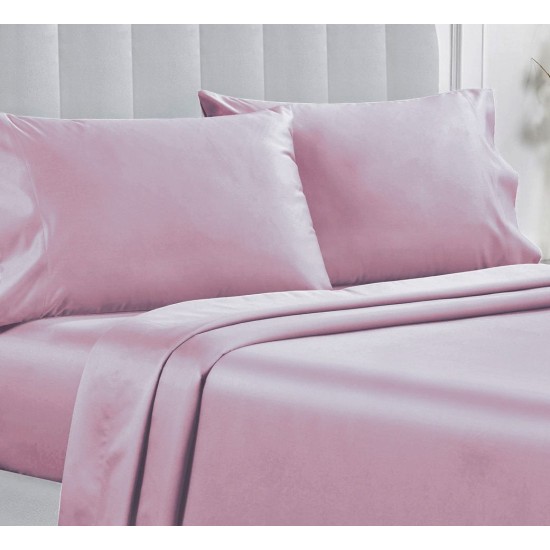 Πανωσέντονο Υπέρδιπλο BA169-2 Pink Polycotton White Egg (240x267) 1Τεμ