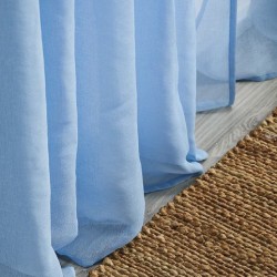 Κουρτίνα Με Τρέσα K0181-1 Blue White Egg (270Πx280Υ) 1Τεμ