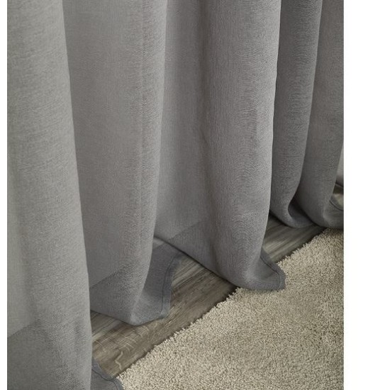 Κουρτίνα Με Τρέσα K0181-6 Grey White Egg (270Πx280Υ) 1Τεμ