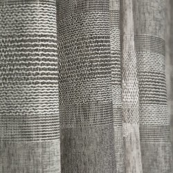 Κουρτίνα Με Τρέσα K0188-2 Grey White Egg (270Πx280Υ) 1Τεμ