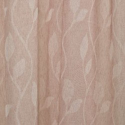 Κουρτίνα Με Τρέσα K0189-2 Salmon White Egg (270Πx280Υ) 1Τεμ
