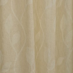 Κουρτίνα Με Τρέσα K0189-3 Beige White Egg (270Πx280Υ) 1Τεμ