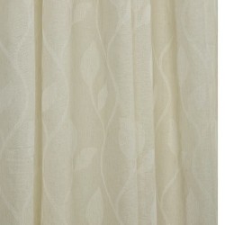 Κουρτίνα Με Τρέσα K0189-4 Ecru White Egg (270Πx280Υ) 1Τεμ