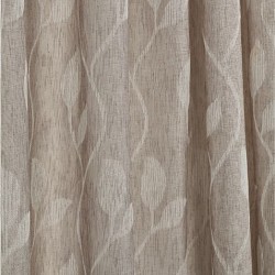 Κουρτίνα Με Τρέσα K0189-5 Mocca White Egg (270Πx280Υ) 1Τεμ