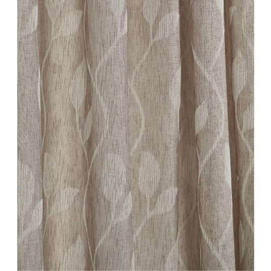 Κουρτίνα Με Τρέσα K0189-5 Mocca White Egg (270Πx280Υ) 1Τεμ Κουρτίνα Με Τρέσα K0189-5 Mocca White Egg (270Πx280Υ) 1Τεμ