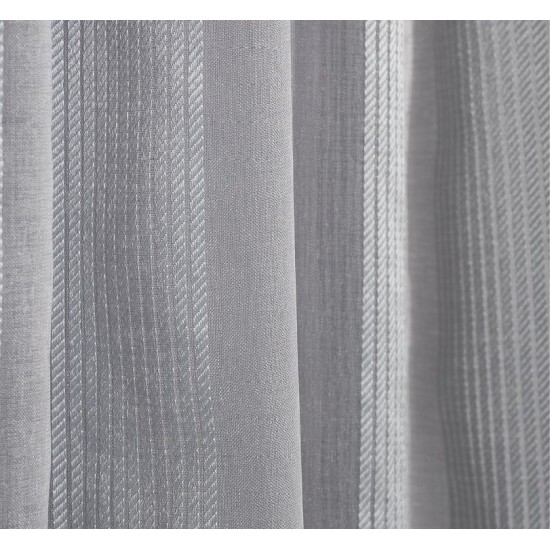 Κουρτίνα Με Τρέσα K0192-2 Grey-Βlue White Egg (270Πx280Υ) 1Τεμ