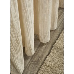Κουρτίνα Με Τρέσα K0193-1 Beige White Egg (270Πx280Υ) 1Τεμ